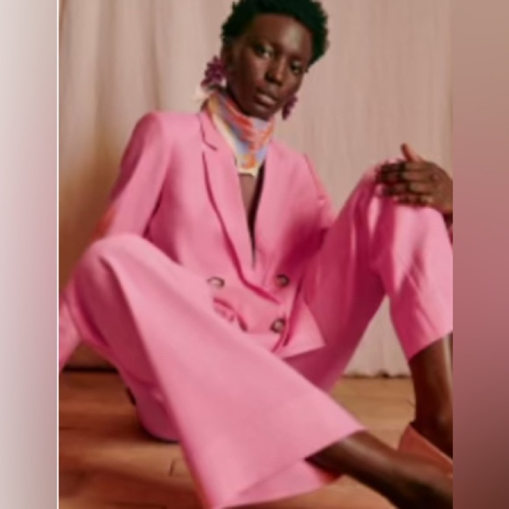 Sezane Christie Jacket Roses - Size 42